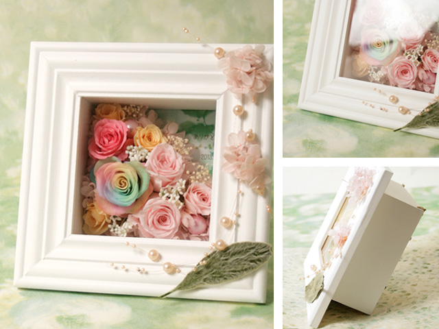 ［イタリアンデザイン］Memory Frame（small raibow）