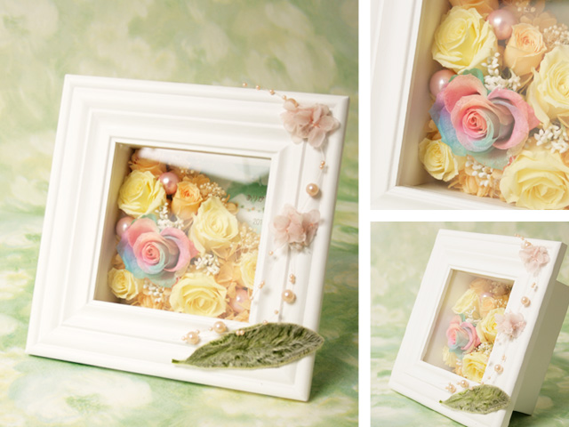 ［イタリアンデザイン］Memory Frame（small raibow）